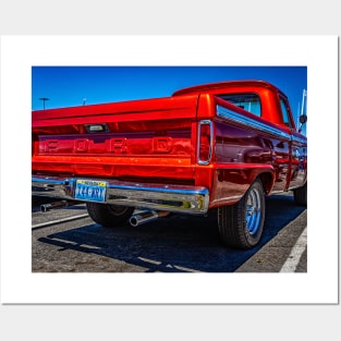 1965 Ford F100 Pickup Truck Posters and Art